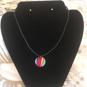 3/$10 multi-colored stone necklace